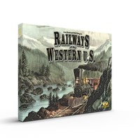 Railways of the Western U.S. (2019 Edition) Eagle-Gryphon Games, Board Game