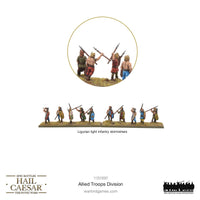 Allied Troops Division: Warlord Games Hail Caesar Epic Battles