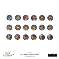 Carthaginian Casualty Markers: Warlord Games Hail Caesar Epic Battles