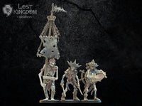 Skeleton Buccaneers Command Group: LKM Undead of Misty Island Resin 3D Print