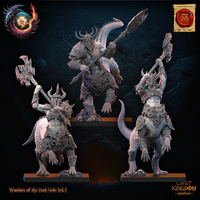 Feldraks Regiment: Lost Kingdom Miniatures Warriors of the Dark Gods Resin 3D Print
