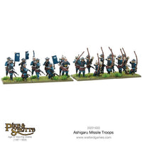 Ashigaru Missile Troops: Warlord Games Pike & Shotte