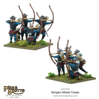 Ashigaru Missile Troops: Warlord Games Pike & Shotte