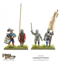 Landsknecht Pikemen: Warlord Games Pike & Shotte