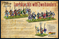 Landsknechts with Zweihanders: Warlord Games Pike & Shotte