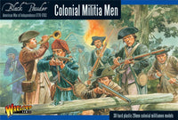 Colonial Militia Men: Warlord Games Black Powder