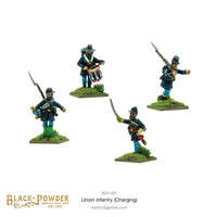 American Civil War Infantry Regiment (Charging): Warlord Games Black Powder