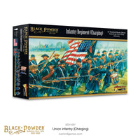 American Civil War Infantry Regiment (Charging): Warlord Games Black Powder