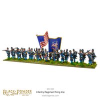 American Civil War Infantry Regiment (Firing): Warlord Games Black Powder