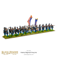 American Civil War Infantry Regiment (Firing): Warlord Games Black Powder