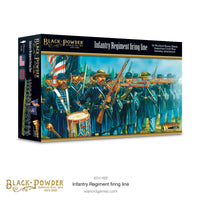 American Civil War Infantry Regiment (Firing): Warlord Games Black Powder
