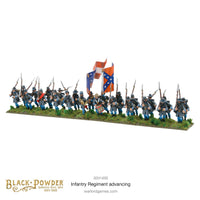 American Civil War Infantry Regiment (Advancing): Warlord Games Black Powder