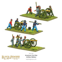 American Civil War Artillery Battery: Warlord Games Black Powder