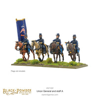 Union General and Staff A: Warlord Games Black Powder