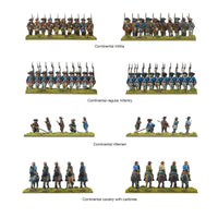 Epic Battles - Revolution! Continental Army Brigade: Warlord Games Black Powder