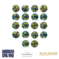 Epic Battles - American Civil War Casualty Markers: Warlord Games Black Powder