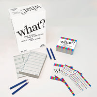 What? (new design) Outset Board Game