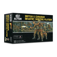 Britain - British & Canadian Infantry Platoon (Winter): Warlord Games Bolt Action