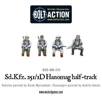 Germany - Sd.Kfz 251/1 Ausf D Hanomag: Warlord Games Bolt Action