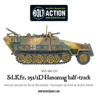 Germany - Sd.Kfz 251/1 Ausf D Hanomag: Warlord Games Bolt Action