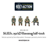 Germany - Sd.Kfz 251/1 Ausf D Hanomag: Warlord Games Bolt Action