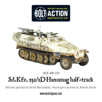Germany - Sd.Kfz 251/1 Ausf D Hanomag: Warlord Games Bolt Action