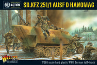 Germany - Sd.Kfz 251/1 Ausf D Hanomag: Warlord Games Bolt Action