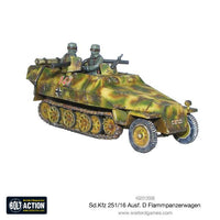 Germany - Sd.Kfz 251/16 Ausf D Flammpanzerwagen Half Track: Warlord Games Bolt Action