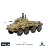 Germany - Puma Sd.Kfz 234/2 Armoured Car: Warlord Games Bolt Action