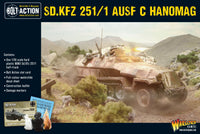 Germany - Sd.Kfz 251/1 Ausf C Hanomag: Warlord Games Bolt Action