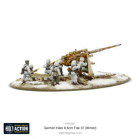 Germany - Heer 8.8cm Flak 37 (Winter): Warlord Games Bolt Action