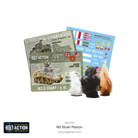 USA - M3 Stuart Platoon: Warlord Games Bolt Action