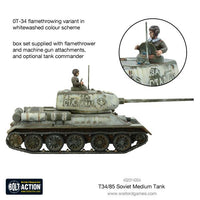 Soviet Union - T34/85 Medium Tank: Warlord Games Bolt Action