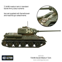 Soviet Union - T34/85 Medium Tank: Warlord Games Bolt Action