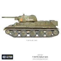 Soviet Union - T34/76 Medium Tank: Warlord Games Bolt Action