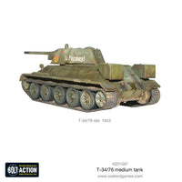 Soviet Union - T34/76 Medium Tank: Warlord Games Bolt Action