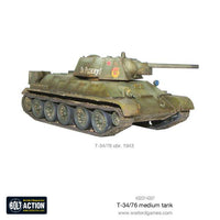 Soviet Union - T34/76 Medium Tank: Warlord Games Bolt Action