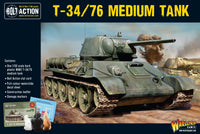 Soviet Union - T34/76 Medium Tank: Warlord Games Bolt Action