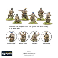 France - Army Infantry: Warlord Games Bolt Action