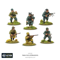 Italy - Army & Blackshirts: Warlord Games Bolt Action