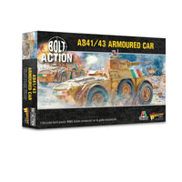 Italy - Autoblinda AB41/43 Armoured Car: Warlord Games Bolt Action