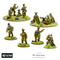 Britain - BEF Support Group (HQ, Mortar & MMG): Warlord Games Bolt Action