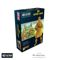Britain - BEF Support Group (HQ, Mortar & MMG): Warlord Games Bolt Action