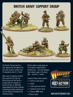 Britain - Army Support Group (HQ, Mortar & MMG): Warlord Games Bolt Action
