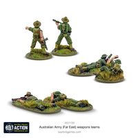Britain - Australian Army (Far East) Weapons Teams: Warlord Games Bolt Action