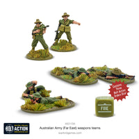 Britain - Australian Army (Far East) Weapons Teams: Warlord Games Bolt Action