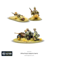 Germany - Afrika Korps Weapons Teams: Warlord Games Bolt Action