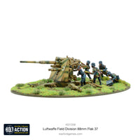 Germany - Luftwaffe Field Division 88mm Flak 37: Warlord Games Bolt Action