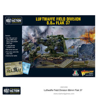 Germany - Luftwaffe Field Division 88mm Flak 37: Warlord Games Bolt Action