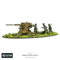 Germany - Waffen SS 8.8cm Flak 37: Warlord Games Bolt Action